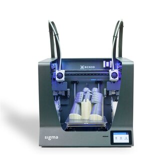 BCN3D Sigma R19 Dual Extrusion 3D-Drucker Gebraucht: Gut