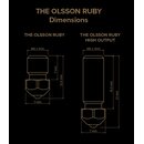 3D Verkstan Olsson Ruby Nozzle 1.75 mm 0.4 mm