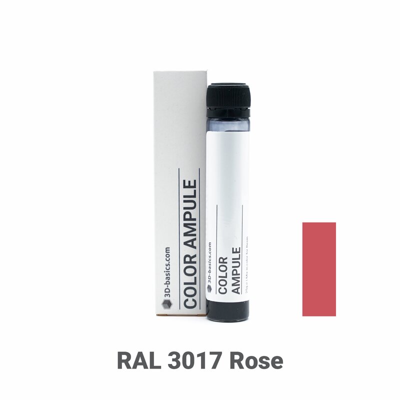 3D-basics Color Ampule RAL 3017 Rose 25 g