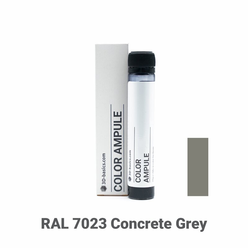 3D-basics Color Ampule RAL 7023 Concrete Grey 12,5 g