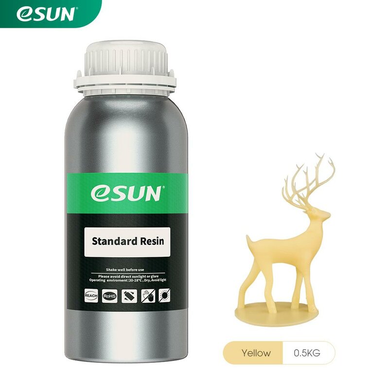 eSun UV/LCD Standard Resin Gelb 1.000 g