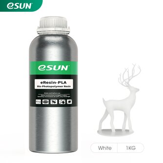 eSun UV/LCD eResin-PLA Resin Weiß 1.000 g