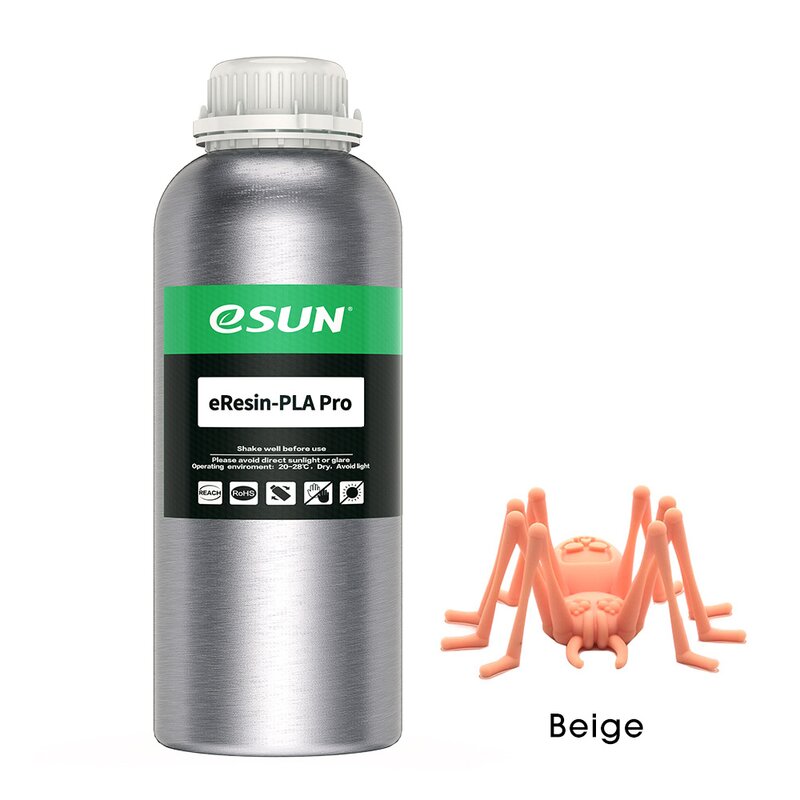 eSun UV/LCD PLA Pro Resin Beige 1.000 g