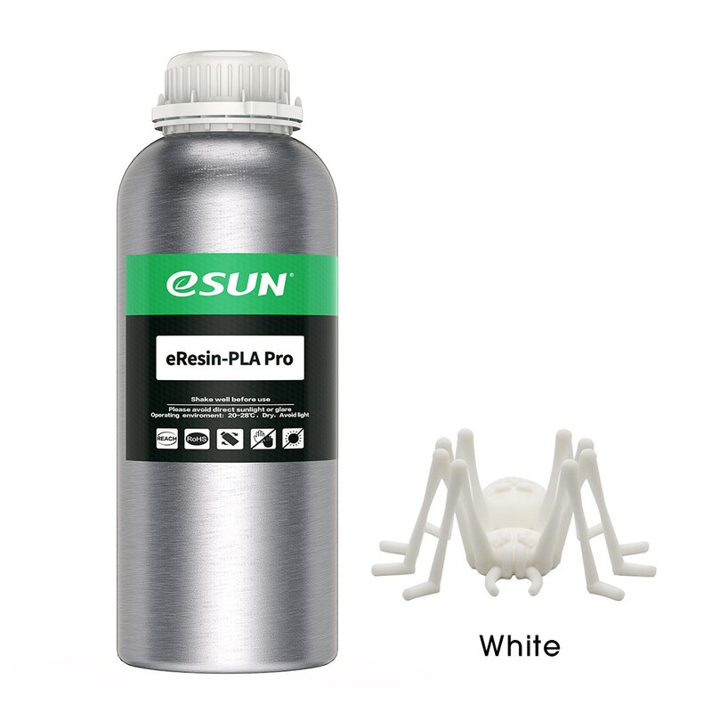 eSun UV/LCD PLA Pro Resin Weiß 1.000 g
