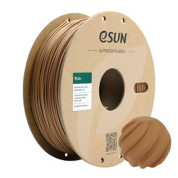 eSUN – PLA+ Hellbraun – 1,75 mm – 1 kg