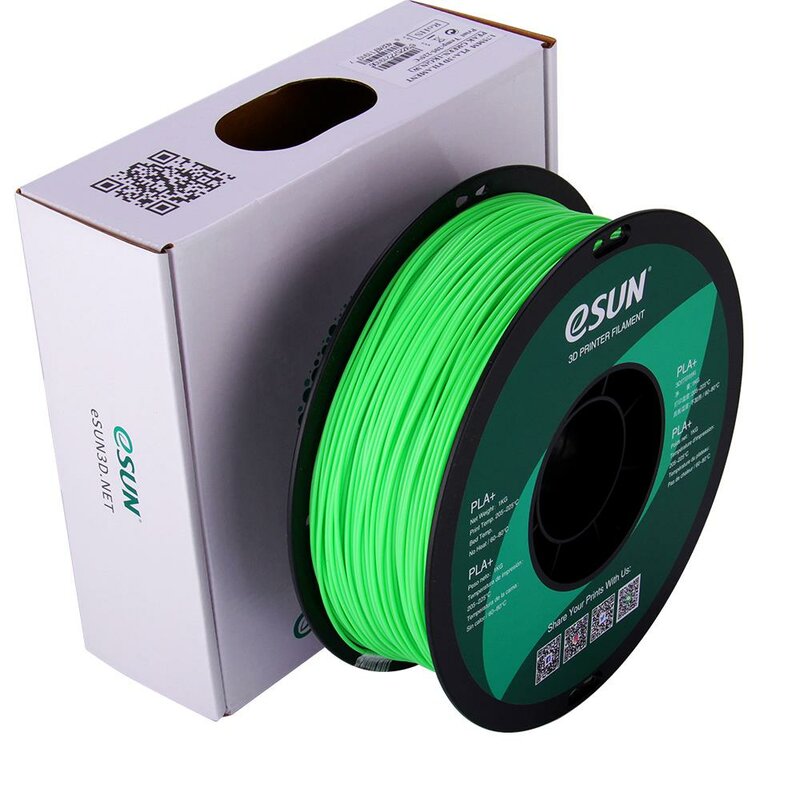 eSun PLA+ Filament Hellgrün 1.75 mm 1.000 g