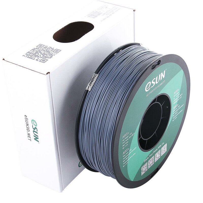 eSun ABS+ Filament Grau 1.75 mm 1.000 g
