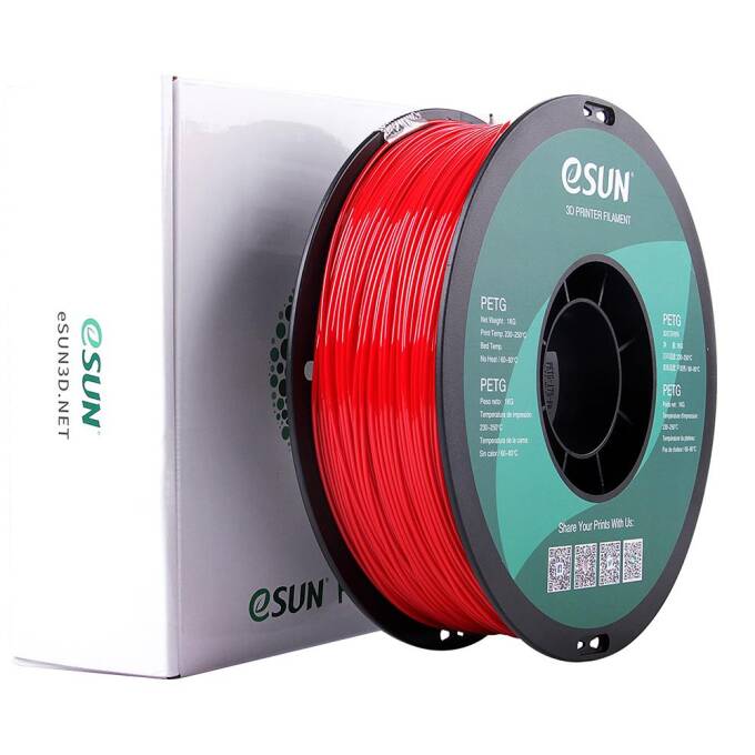 eSUN – PETG Dark Red – 1,75 mm – 1 kg