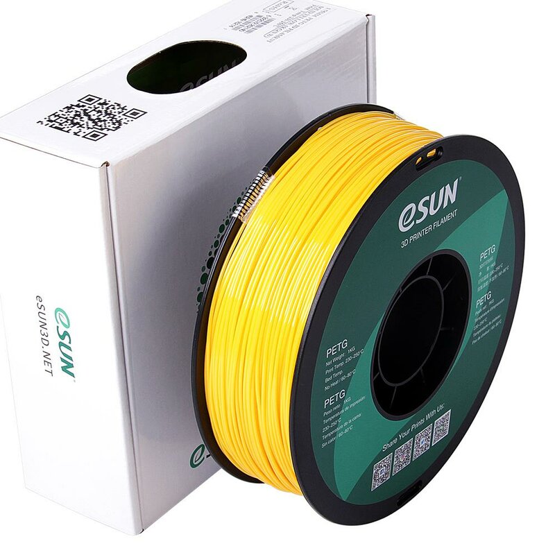 eSun PETG Filament Gelb Solid 1.75 mm 1.000 g