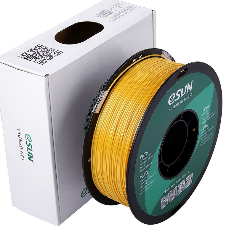 eSun PETG Filament Gold Solid 1.75 mm 1.000 g