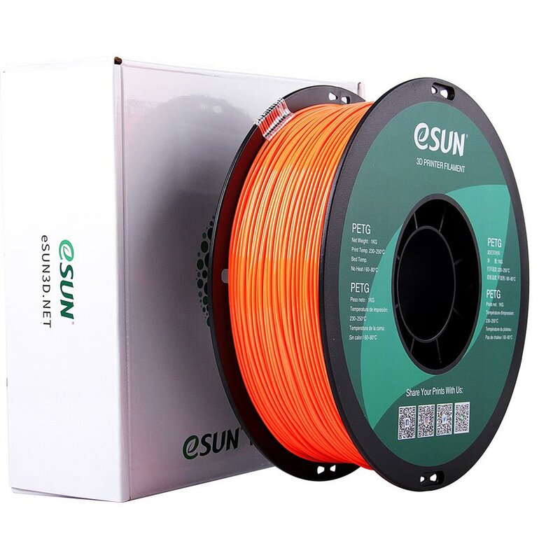 eSun PETG Filament Orange Solid 1.75 mm 1.000 g
