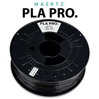 Maertz PLA Pro Black 1,75 mm 1.000 g