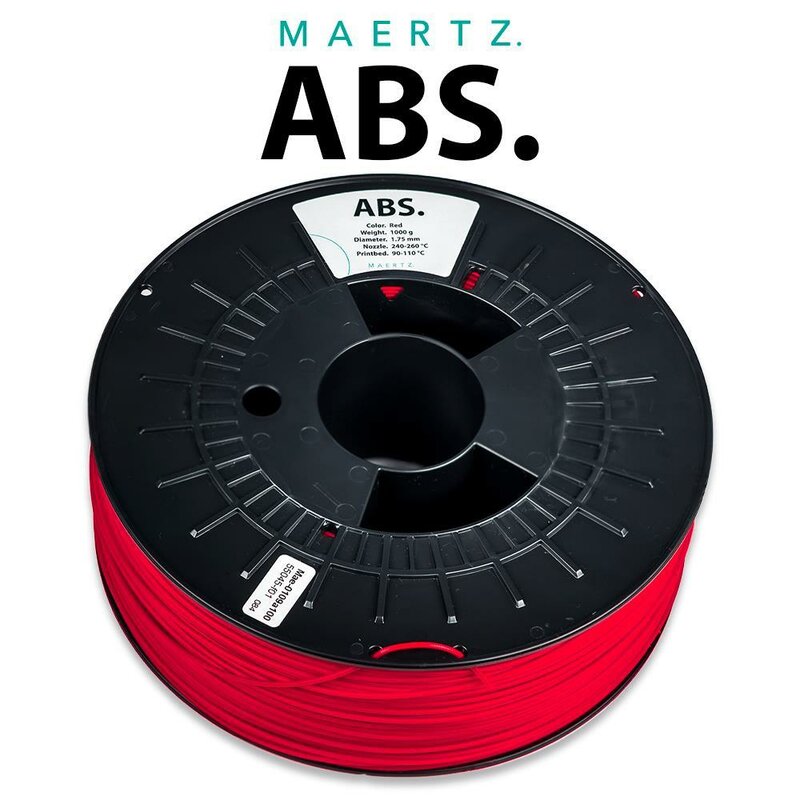 Maertz ABS Rot 1,75 mm 1.000 g