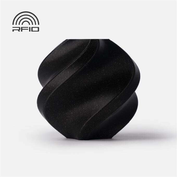 Bambu Lab Schwarz Pla Sparkle 1.75 Mm 1.000 G Black