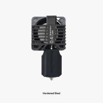Bambu Lab P1S/P1P Complete Hotend Assembly with Hardened Steel Nozzle 0,4 mm