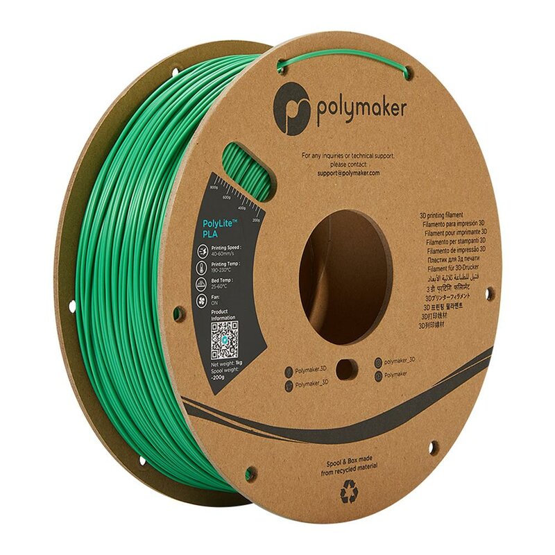 Polymaker PolyLite PLA Grün 2,85 mm 3000 g