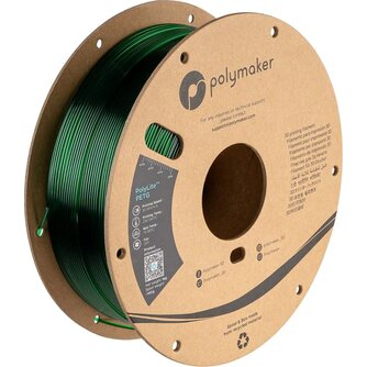 Polymaker PolyLite PETG Transluzent Grn 1,75 mm 1000 g