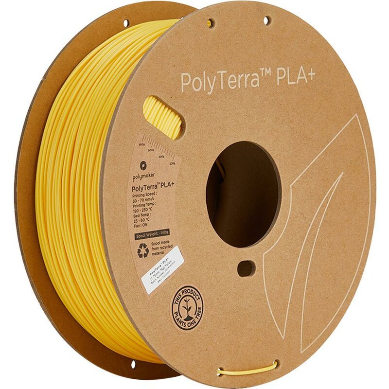 Polymaker PolyTerra PLA Filament featuring Jamfree Technology