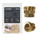 ruthex M5 Gewindeeinsatz SHORT - 50 Stück RX-M5Sx5.8...