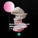 Maertz PLA Color Change UV White to Pink 1.75 mm 1.000 g