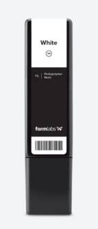 Résine blanche Formlabs V4 pour Form 3, 5 000 ml