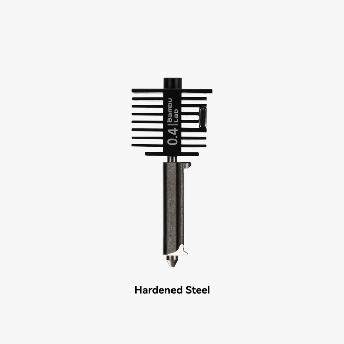 Bambu Lab A1/A1 Mini/A2l Hotend With Hardened Steel Nozzle 0.4 Mm