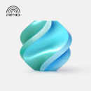Bambu Lab PLA Silk Multi Color 1.75 mm 1.000 g Blue Hawaii