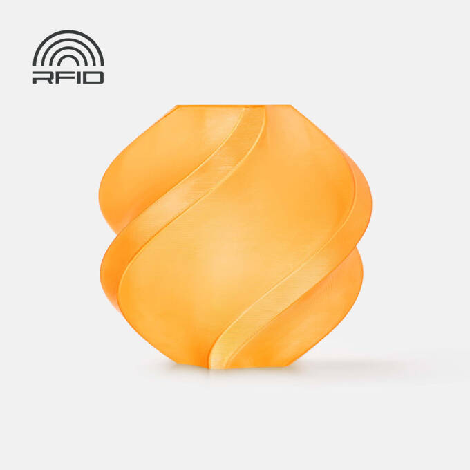 Bambu Lab Orange Petg Translucent Refill 1.75 Mm 1.000 G