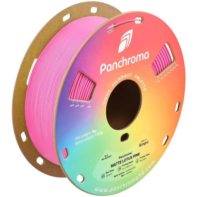Polymaker Panchroma Pla Matte Lotus Pink 1,75 Mm 1.000 G