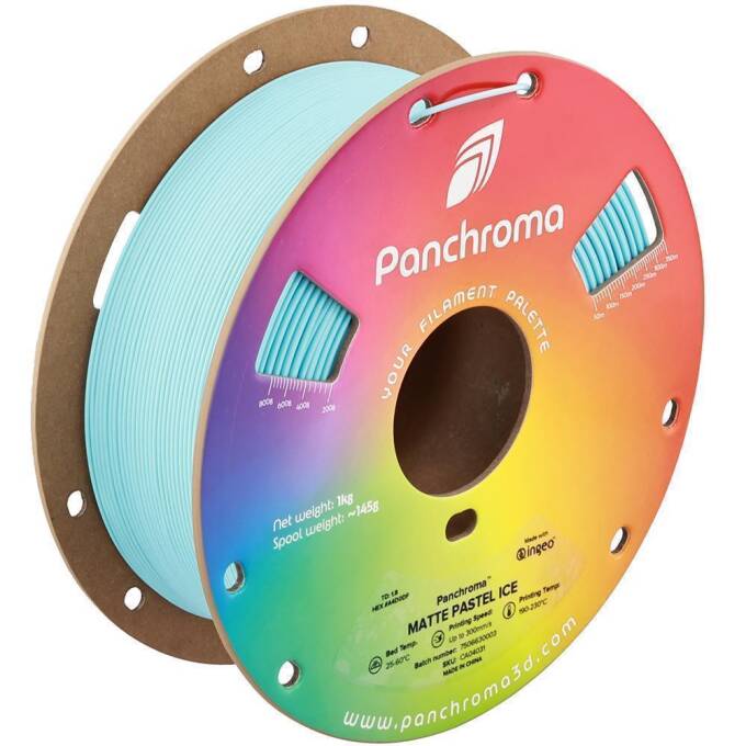 Polymaker Panchroma Pla Matte Pastel Ice 1,75 Mm 1.000 G