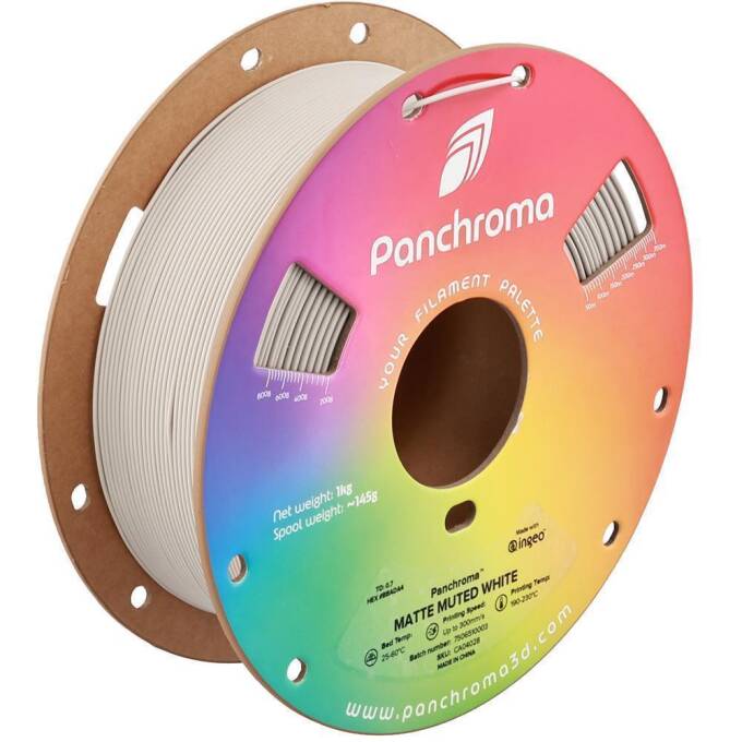 Polymaker Panchroma Pla Matte Muted White 1,75 Mm 1.000 G - Bild 2