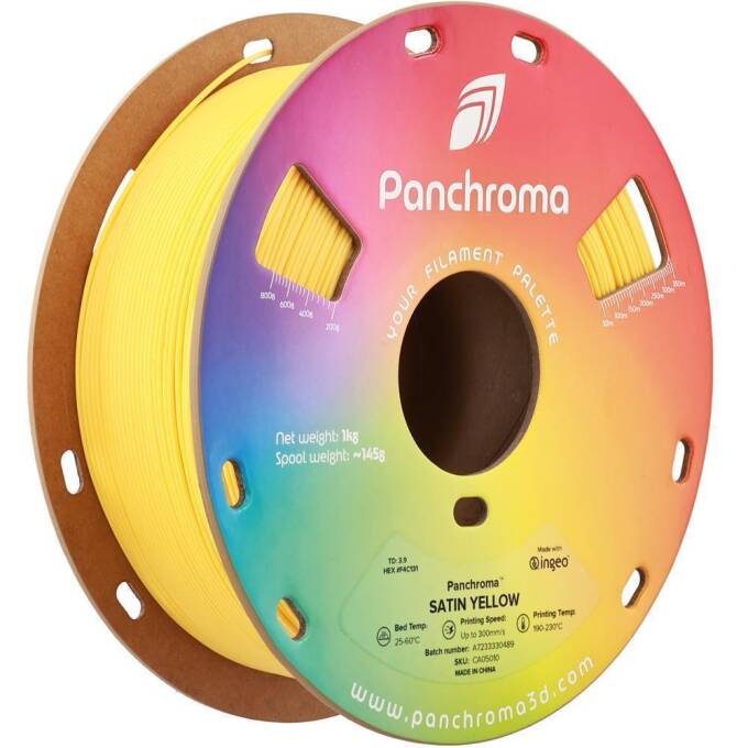 Polymaker Panchroma Pla Satin Yellow 1,75 Mm 1.000 G
