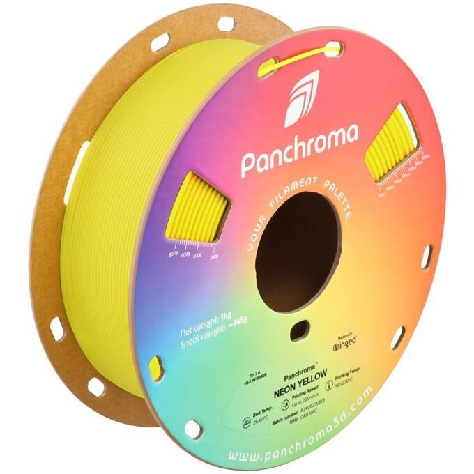 Polymaker Panchroma Pla Neon Yellow 1,75 Mm 1.000 G