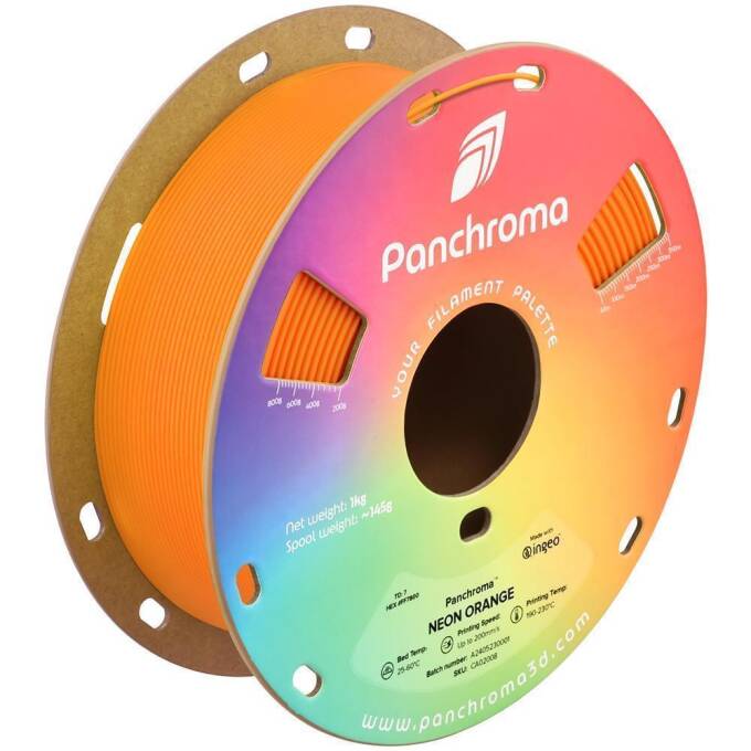 Polymaker Orange Panchroma Pla Neon 1,75 Mm 1.000 G