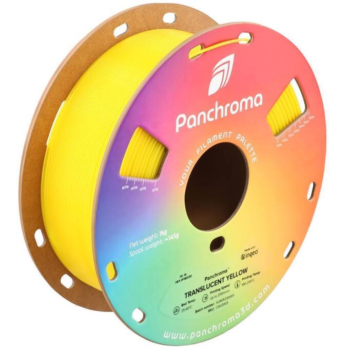 Polymaker Panchroma Pla Translucent Yellow 1,75 Mm 1.000 G