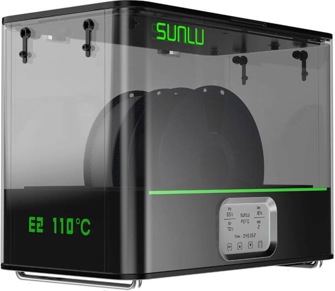 SUNLU Fila Dryer E2 Filamenttrockner 500 W 110 °C - Bild 5