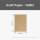 Bambu Lab A4 Kraft Paper 200 g 25 Stück