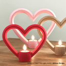 Bambu Lab LED Flame Tea Light Candle Set Warm Yellow 12 Stück