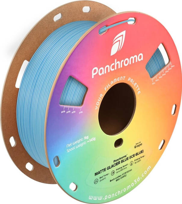 Polymaker – Panchroma PLA Dual Matte Glacier Blue (Ice-Blue) – 1,75 mm – 1 kg