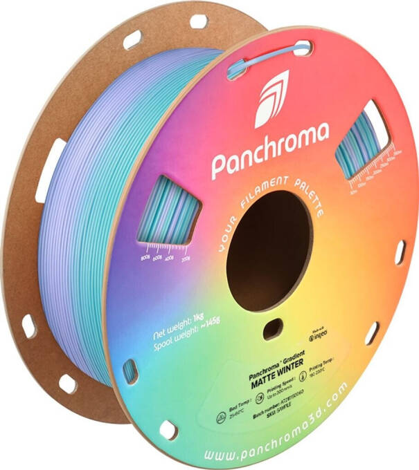 Polymaker Mehrfarbig 3D-Druckerfilament Panchroma Gradient Matte Biokunststoff 1Kg - Bild 3