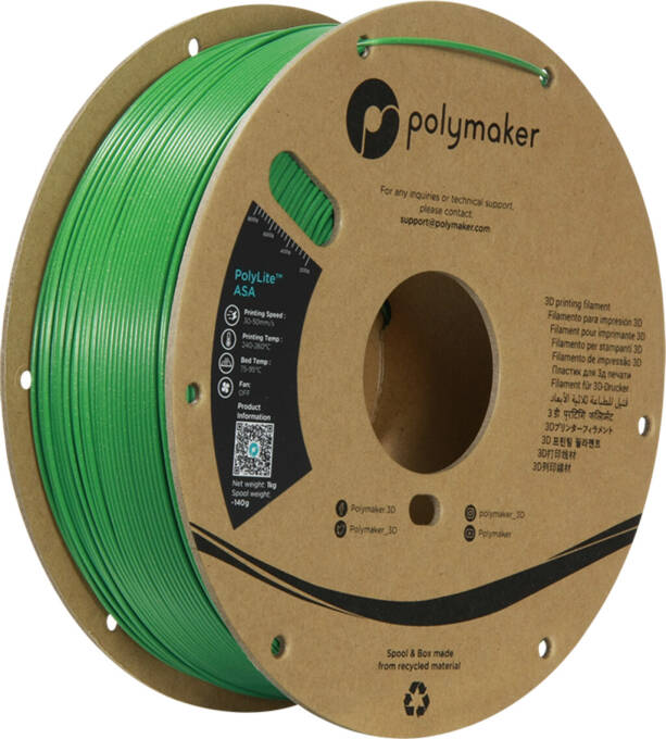 Polymaker Asa Galaxy Green 1,75 Mm 1.000 G