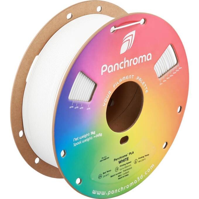 Polymaker – Panchroma PLA Basic White – 1,75 mm – 1 kg