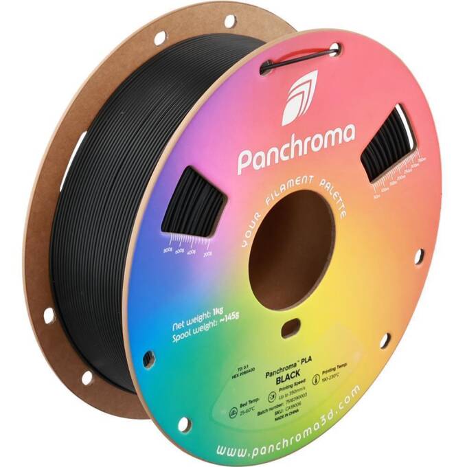 Polymaker – Panchroma PLA Basic Black – 1,75 mm – 1 kg