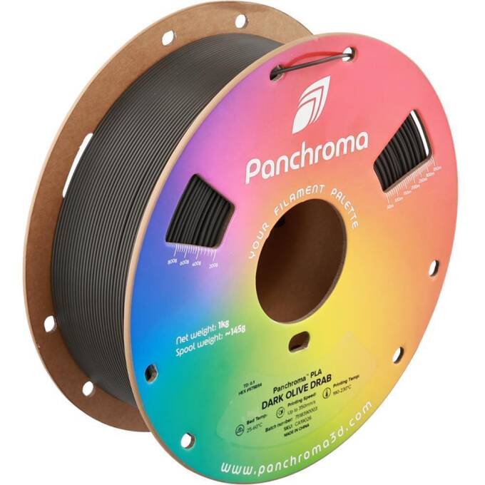 Polymaker – Panchroma PLA Basic Dark Olive Drab – 1,75 mm – 1 kg