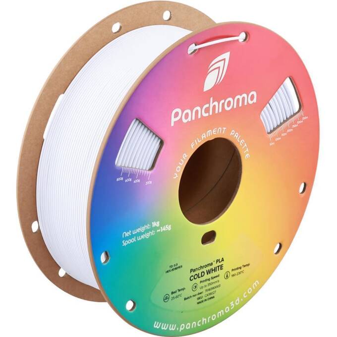 Polymaker – Panchroma PLA Basic Cold White – 1,75 mm – 1 kg