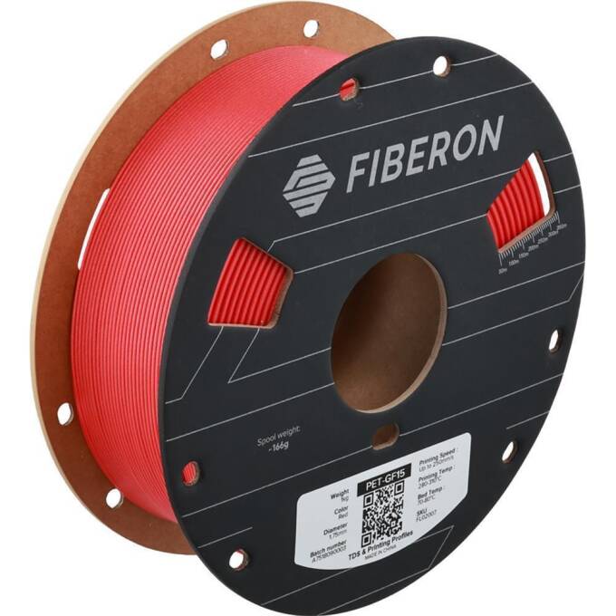 Polymaker – Fiberon PET-GF15 Red – 1,75 mm – 1 kg