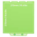 BIQU CryoGrip Pro Glacier für Snapmaker U1 Green