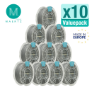 Maertz Prime Value Pack PLA Matt Filament 10 Stück