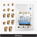 CNC Kitchen Imperiales Gewindeeinsatz-Set XXL, 13...