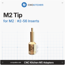 CNC Kitchen Einschmelzspitzen-SET M2-M8